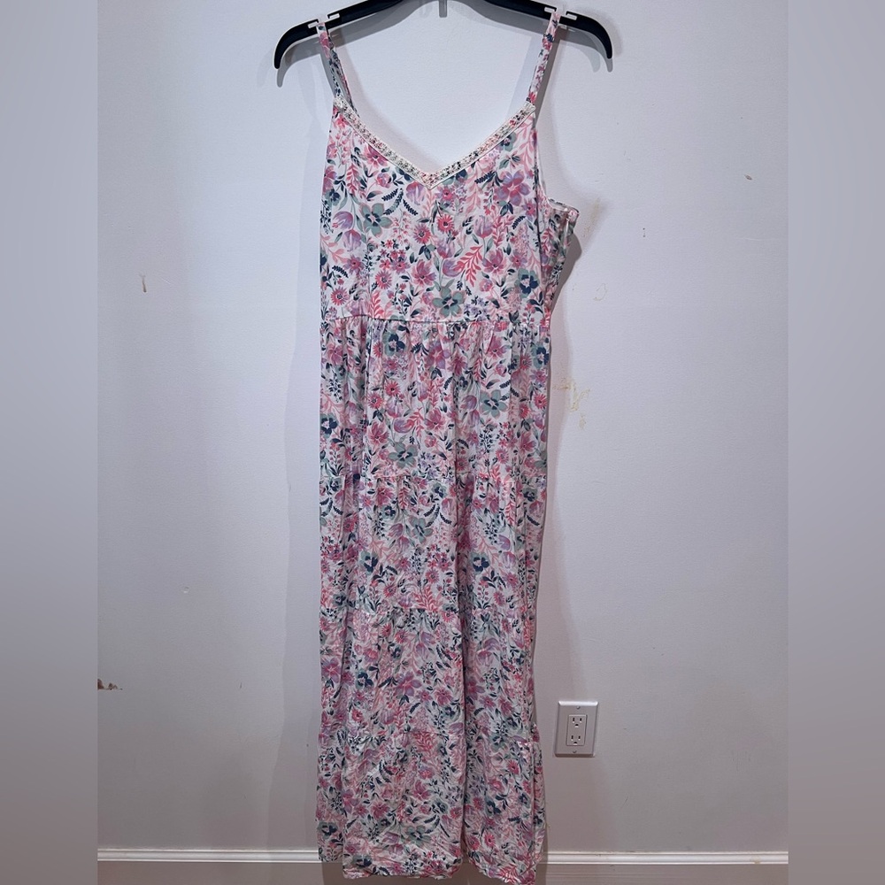 Rachel Zoe Pink and White Floral Dress